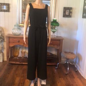 Montau black crepe jumpsuit L